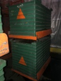 Steel Stackable Shipping Containers-48x36x32 in