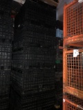 5 Stackable Knockdown Plastic Shipping Crates