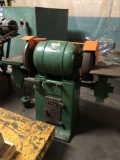 Gardner Machine Co #2 Large Industrial Dual Pedestal Grinder