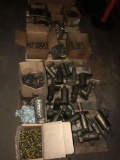 Group lot of air pistons and fittings