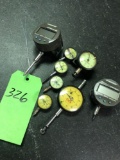 Group lot of misc assorted Dial Indicators