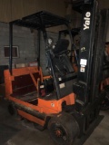 Yale Dual Mast Electric Forklift Model ERC100HDN36SV096FR