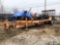 Hudson Bros Trailer Co, 17 ft 6 in x 6 ft 10 in Tandem Axle Equip Trailer w/ Steel Ramps