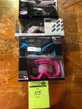 Group of 4 off road goggles