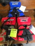 Set of 3 new youth Slippery Life Jackets w/Handles