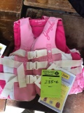 Set of 3 new Pink Yamaha Life Jackets