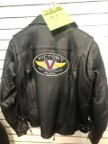 New Victory Women?s Genuine Leather Coat-Pure