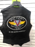 New Victory Women?s Genuine Leather Classic II Vest