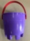 Small Purple Bucket (For sand & water, packaged in quantities of 35/Box) (Pallet 2)
