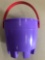 Small Purple Bucket (For sand & water, packaged in quantities of 35/Box) (Pallet 9)