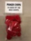 Red Poker Chips (24 Bags of 100, selling by the bag times the count)