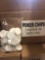 White Poker Chips (24 Bags of 100 per box, selling by the bag times the count)