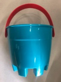 Small Teal Bucket (for sand & water) (packaged in quantities of approx 35/Box (Pallet 7)