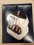 The Stafford Digital Coin Sorter (electronically counts coins, large LCD display, adds/subtracts,