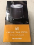 Car Vault Coin Sorter (Sorts loose change for quick access at toll booths, parking meters and more!,