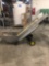 Plastics Process Equipment Inc rubber conveyor belt w/mini hopper