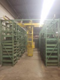 Stanley Vadmar Stack System. 1 ton electic lift and shelves.