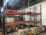 2 Sections of Bolt Style Pallet Racking