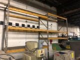 2 Sections of Slot Style Pallet Racking