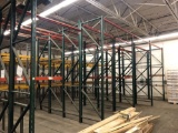 4 Sections of Slot Style Pallet Racking