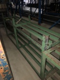 Medium sized steel die rack approx 7 ft