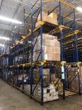 186 Pallet Position, 4 Lane, Drive In Pallet Racking