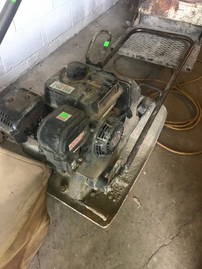 Gas Powered Walk Behind Compactor, in working condition with Predator Engine