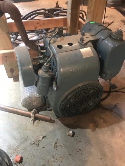 Kohler Gas Engine, Believed to be 12 HP, unknown condition but believed to be working