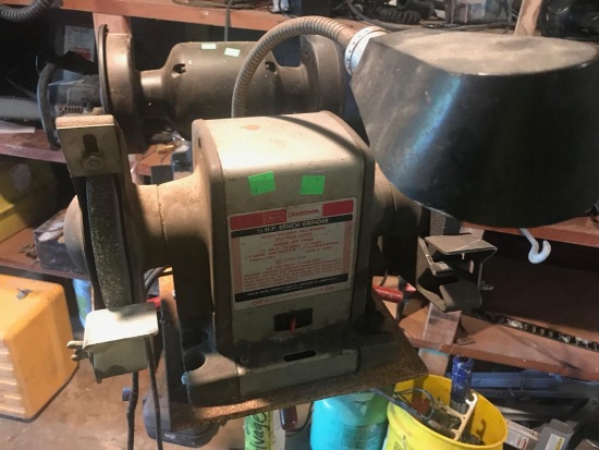 Sears Craftsman 1/2 HP Bench Grinder, in working condition