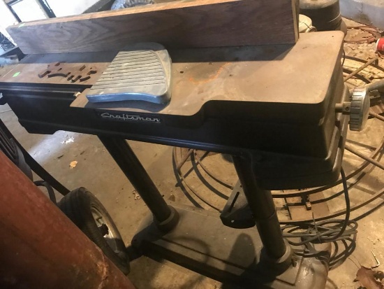 Craftsman 6 inch jointer/ planer on stand