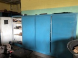 Very Large Steel Storage Cabinet w/Contents