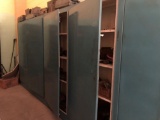 Very Large Steel Storage Cabinet w/Contents