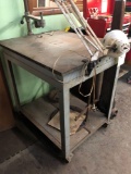 Vintage Steel Welding Table