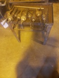 Drill bits and heads with steel table.