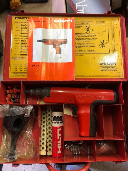 Hilti DX 35 Piston Driver Concrete Nail Gun