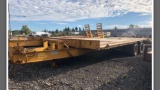 1996 Bame 18 ft Heavy Equip Trailer