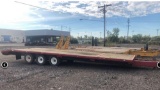 Reberland Equipment Co., triple axle heavy equipment trailer