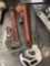 Lot of 3 Assorted Pipe Wrenches