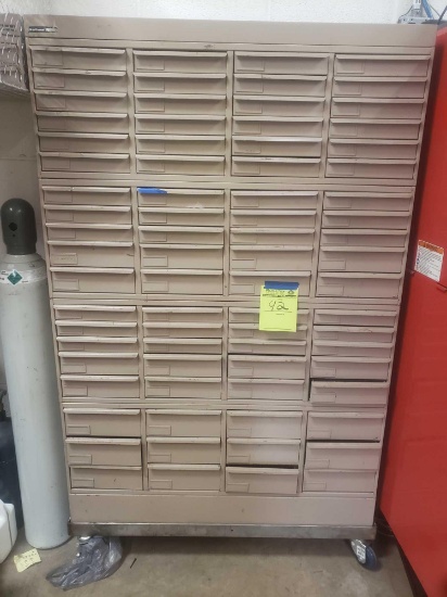 76 Drawer storage cabinet