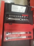 2 Serpentine belt tool sets Matco and Gear wrench