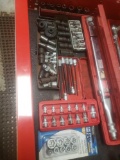 Snap on torque wrench and nice variety of 1/4 inch sockets
