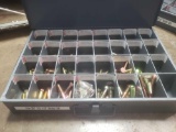 6 hardware bins loaded with Bolts, Nuts And Washers