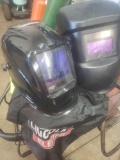 2 auto darkening welding helmets
