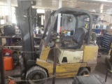 Yale double mast lp forklift