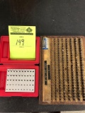 2 misc Partial Pin Gage Sets from .012-.249