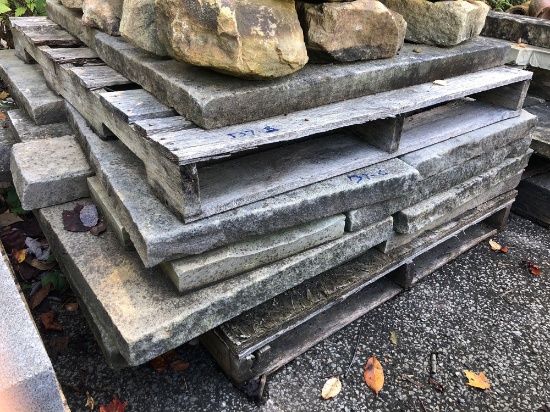 Assorted pallet of sand stone