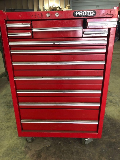 Proto 12 Drawer Rolling Rolling Toolbox