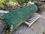 1 pallet of 1 roll of standard chain link fence