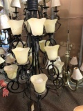 New Carriage House Lighting 24wx48h Chandelier