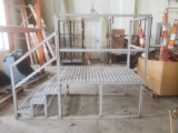 Aluminium stairs 88inches L, 39inches W, 70inches H